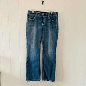 Nine West Straight Leg Blue Jeans